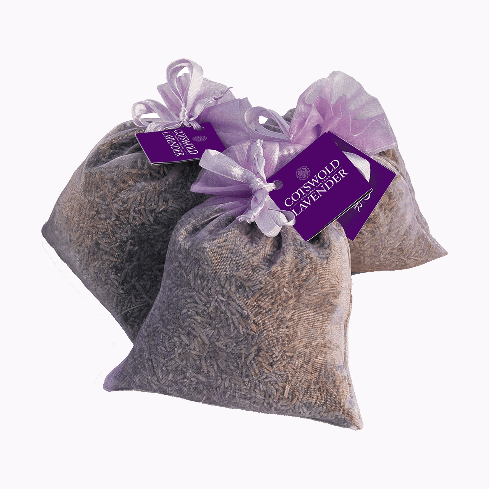 Organza Bag of Dried Lavender – Cotswold Lavender
